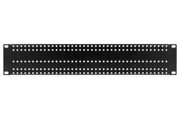 ADD-RACK2U1 Adapter montażowy RACK 19" 2U z otworowaniem prosty