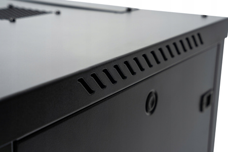 Rack 19 Szafa wisząca 12U 600x600x637do złoże. BL