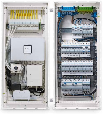 Przełącznikmodułowy wyboru zasilania agregat-sieć 4P 40A SFT440 Hager