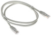 Patchcord UTP kat.5  1m SZARY