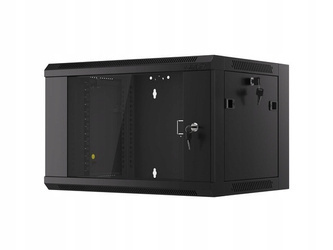 Rack 19 Szafa wisząca  6U 600x450x370 do zł CZARN