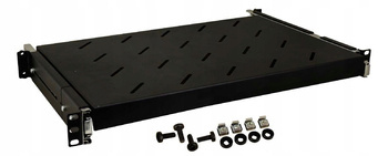 Rack 19 Półka 1U wysuwana L450 BLACK