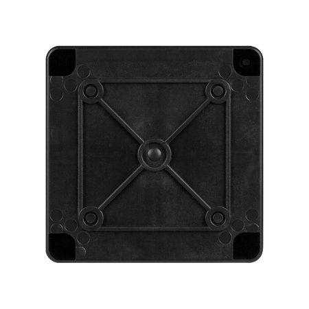 Puszka instalacyjna natynkowa 100x100x50 czarna