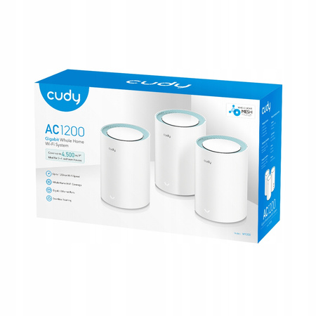 Access Point, Router Cudy M1300 3-pack 802.11ac (Wi-Fi 5)