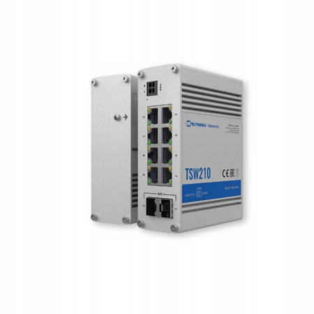 Switch Teltonika TSW210 8x Gigabit Ethernet