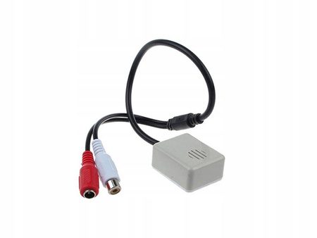 Mikrofon CCTV 6-12V Mic6 REGULOWANY