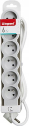 Przedłużacz listwowy Legrand 1,5 m 6 szt. gniazd