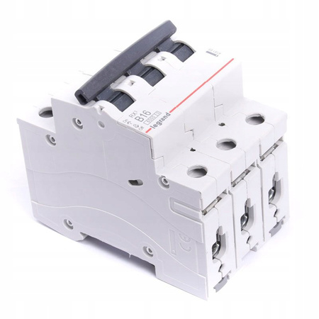 Wyłącznik nadprądowy Legrand 400 V IP20 16 A