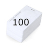 Karta 125kHz S0102N 1,8mm biała +NR +OTWÓR 100szt