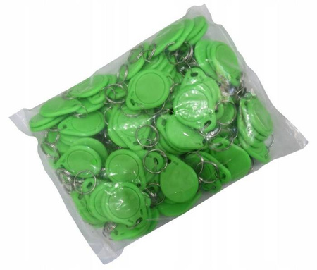 Brelok Mifare S0303B-GN zielony 100 sztuk