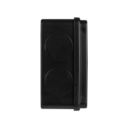 Puszka instalacyjna natynkowa 100x100x50 czarna