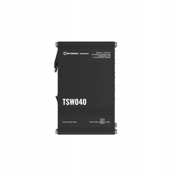 TELTONIKA Przełącznik niezarządzalny switch TSW040 8xPoE+ 8x10/100 Eth, DIN