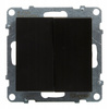 LEGRAND Suno CZARNY Łącznik świecznikowy podwójny 721405