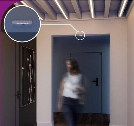 Bezprzewodowa czujka kurtynowa SATEL ACD-220 biała