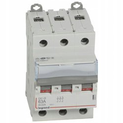 Rozłącznik nadprądowy 3P 63A C RX3 Legrand 406461