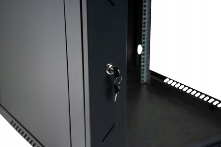 Rack 19 Szafa wisząca 12U 600x600x637do złoże. BL