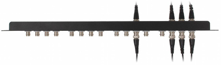 Rack 19 Gniazdo dystrybucyjne 16x BNC BNC G-16B