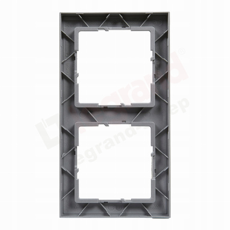 LEGRAND Suno ALUMINIUM Ramka podwójna 721512