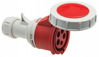 Gniazdo siłowe przenośne 32A 5P 400V IP67 Pawbol B.1935 hermetyczne