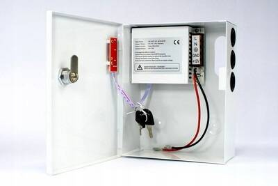 Zasilacz buf. skrz. 12V 3A 165x205x75 MBK3/12 + YU