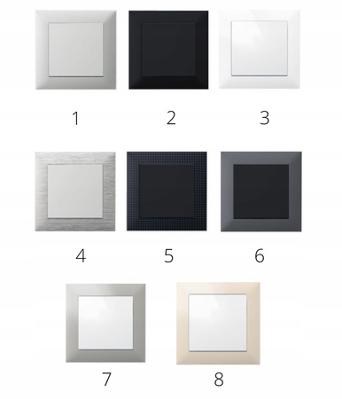 LEGRAND Suno BIAŁY Łącznik rolet przyciskowy 6A 3-pozycyjny 721138