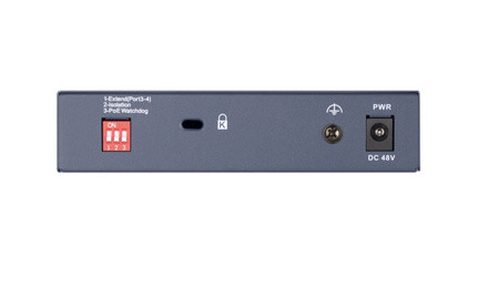 Switch Hi-PoE HIKVISION DS-3E0505HP-E Gigabit