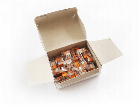 Szybkozłączki Wago 221-412 0,14-4 mm² / 2 uniwersalne 32A 10 szt.