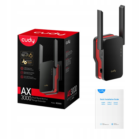 Repeater Cudy RE3000 802.11ax (Wi-Fi 6)