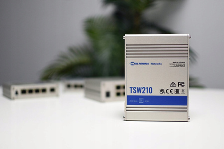 Switch Teltonika TSW210 8x Gigabit Ethernet