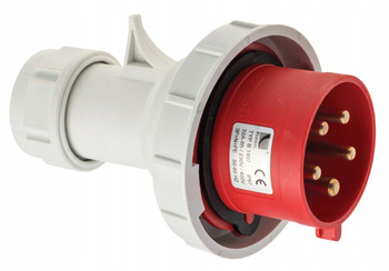 Wtyczka siłowa przenośna 32A 5P 400V IP67 Pawbol B.1907 hermetyczna