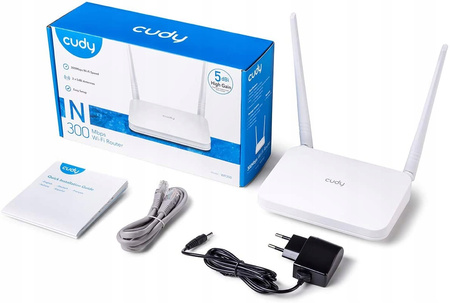 Router Cudy WR300 WiFi 2,4 GHz do 300 Mb/s