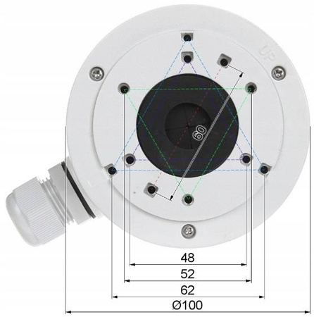 Uchwyt Puszka HIKVISION DS-1280ZJ-XS