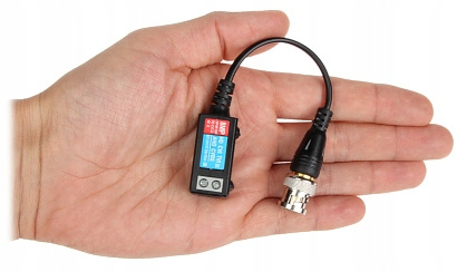 Konwerter BNC na skrętkę do kamer TVI CVI do 8Mpx