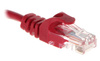 Patchcord UTP kat.5  0.2m CZERWONY