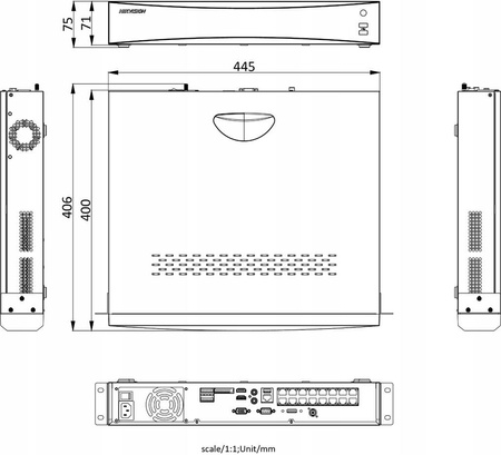 Rejestrator NVR HIKVISION DS-7732NXI-I4/S
