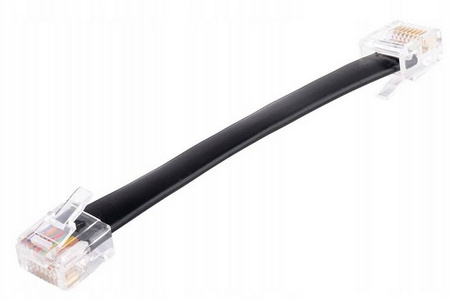 Patchcord krosowy RJ45/RJ45 0.1m 5 sztuk