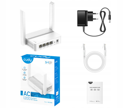 Router Cudy WR1200E 802.11ac (Wi-Fi 5)