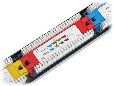 PATCH PANEL RJ-45 PP-24/RJ-KAT