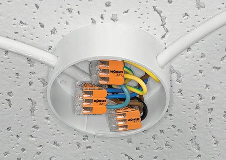 WAGO SZYBKOZŁĄCZKA 3x0,5-6mm2 221-613 30 szt.