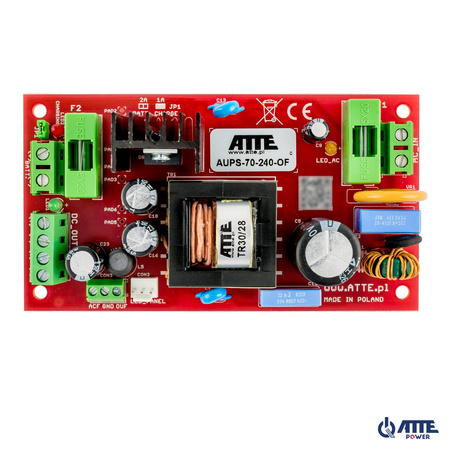 AUPS-70-240-OF Zasilacz buforowy SMPS 24V 3A 72W