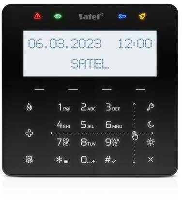 Manipulator z klaw. dot. SATEL INT-KSG2R-B czarny