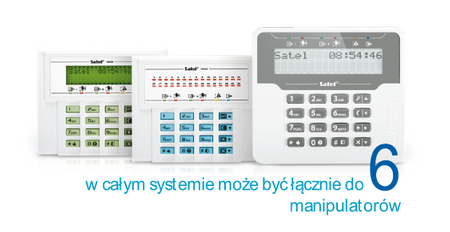 Płyta główna cent. alarm. SATEL VERSA Plus