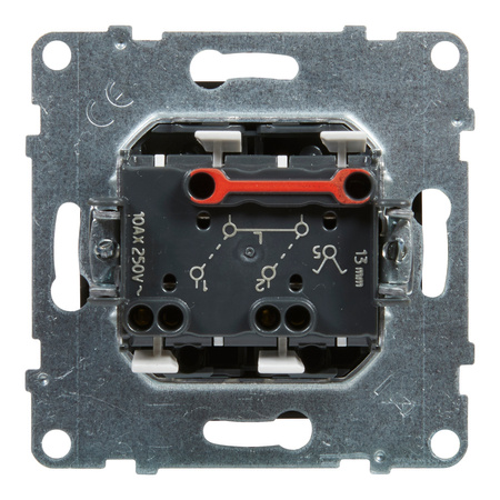 LEGRAND Suno CZARNY Łącznik świecznikowy podwójny 721405