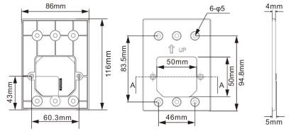 UCHWYT MONTAŻOWY REYEE RG-AP180-MNT