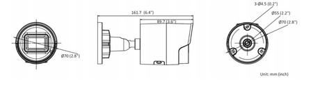 Kamera IP HIKVISION DS-2CD2043G2-IU 2.8mm