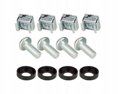 Rack 19 Półka 1U L250 głębokość 250mm CZARNA