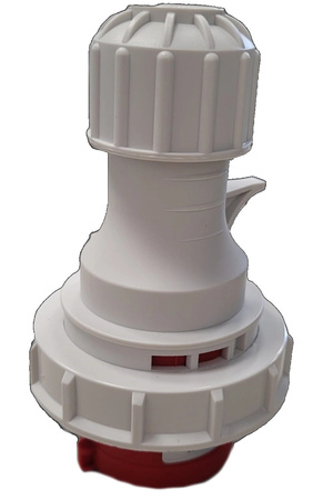 Wtyczka siłowa przenośna 32A 5P 400V IP67 Pawbol B.1907 hermetyczna