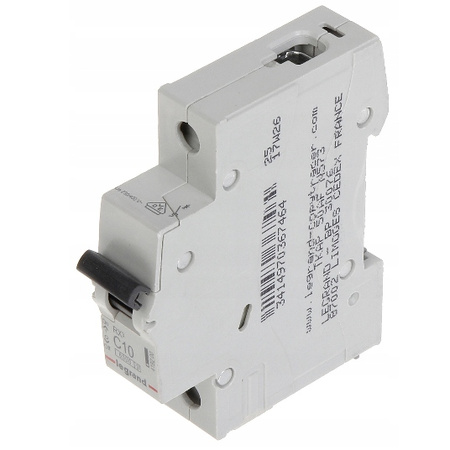 Wyłącznik nadprądowy Legrand RX3 1P C 10A 419200