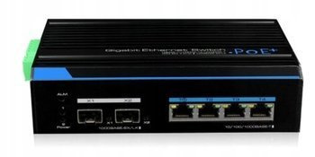 Przemysłowy 4-portowy switch UTEPO UTP7304GE-POE