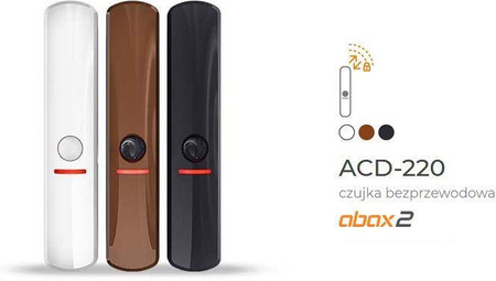 Bezprzewodowa czujka kurtynowa SATEL ACD-220 biała